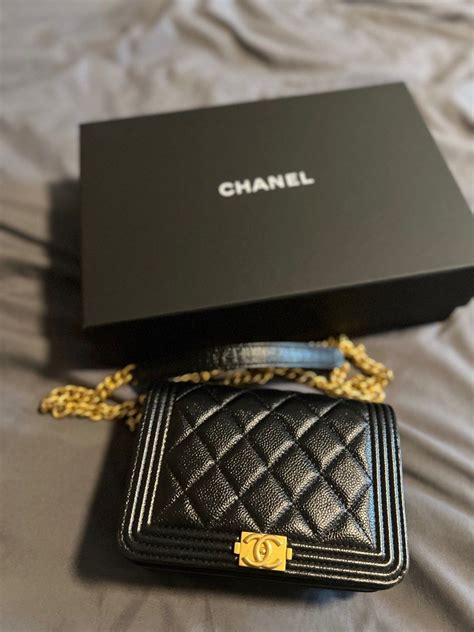 chanel woc boy bag|Chanel woc crossbody bag.